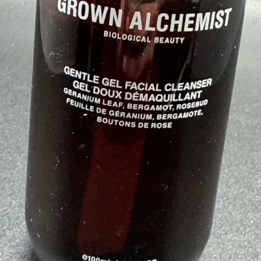 NWT Grown Alchemist Gel Facial Cleanser In Pump Dispenser Bottle 3.38oz